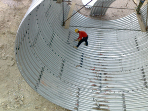 拼裝橋波紋涵管