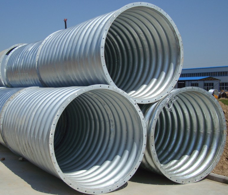 整裝鋼波紋管涵